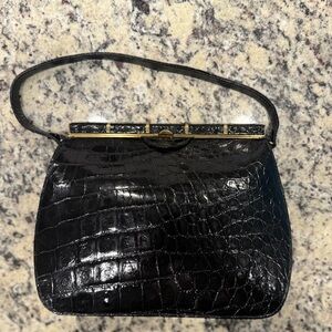 Vintage Alligator Purse